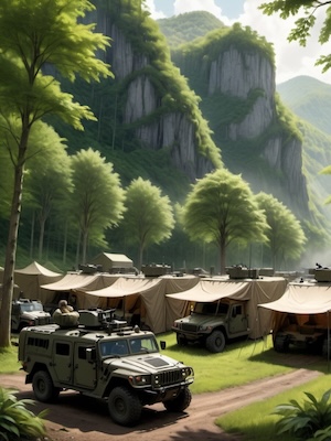 Conquering a fantasy world with the US Army.