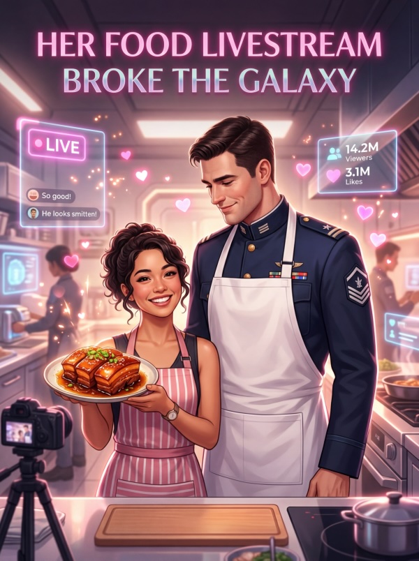 Her Food Livestream Broke the Galaxy