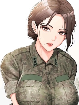 The only man on the military base