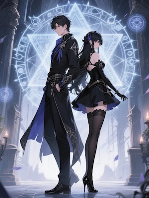 While My Mage Wife Grinds, I Power Up Idly